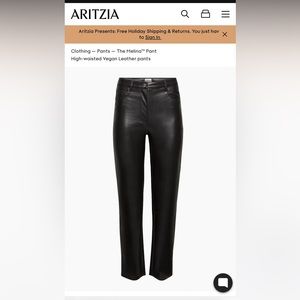 Aritzia Wilfred Melina pant black NWOT